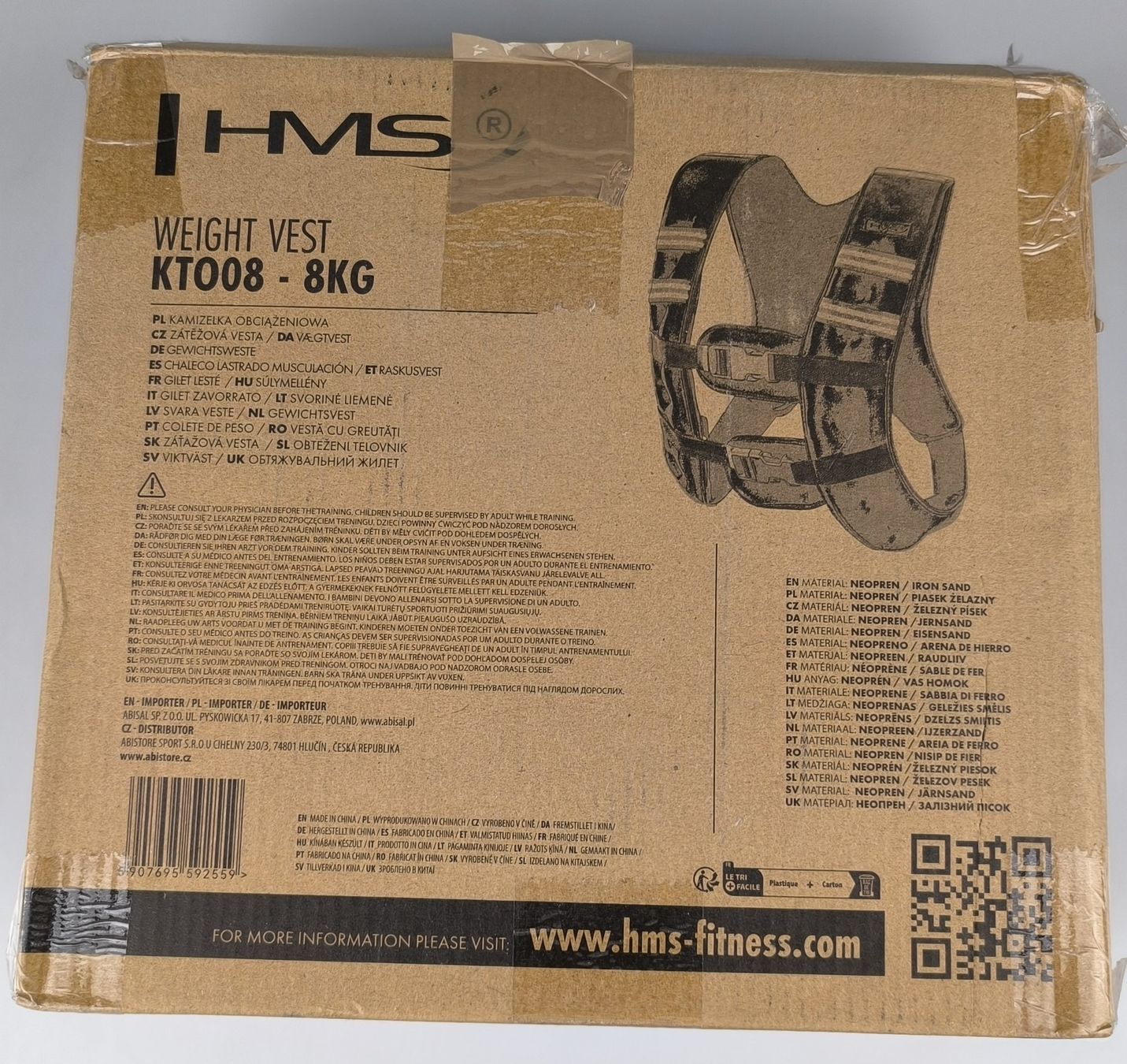 Gilet & Giacche: Gewichtsweste  HMS KTO08  (8 kg) – Usato da Rüti ZH venduto da Restwert_Rueti_ZH 2