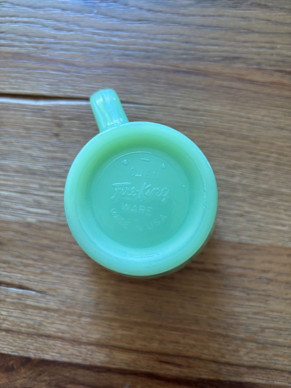 Tazze: Vintage Fire King Oven Ware Jadeite Coffee mug – Usato da Wallisellen venduto da Daisy_Luxury 1