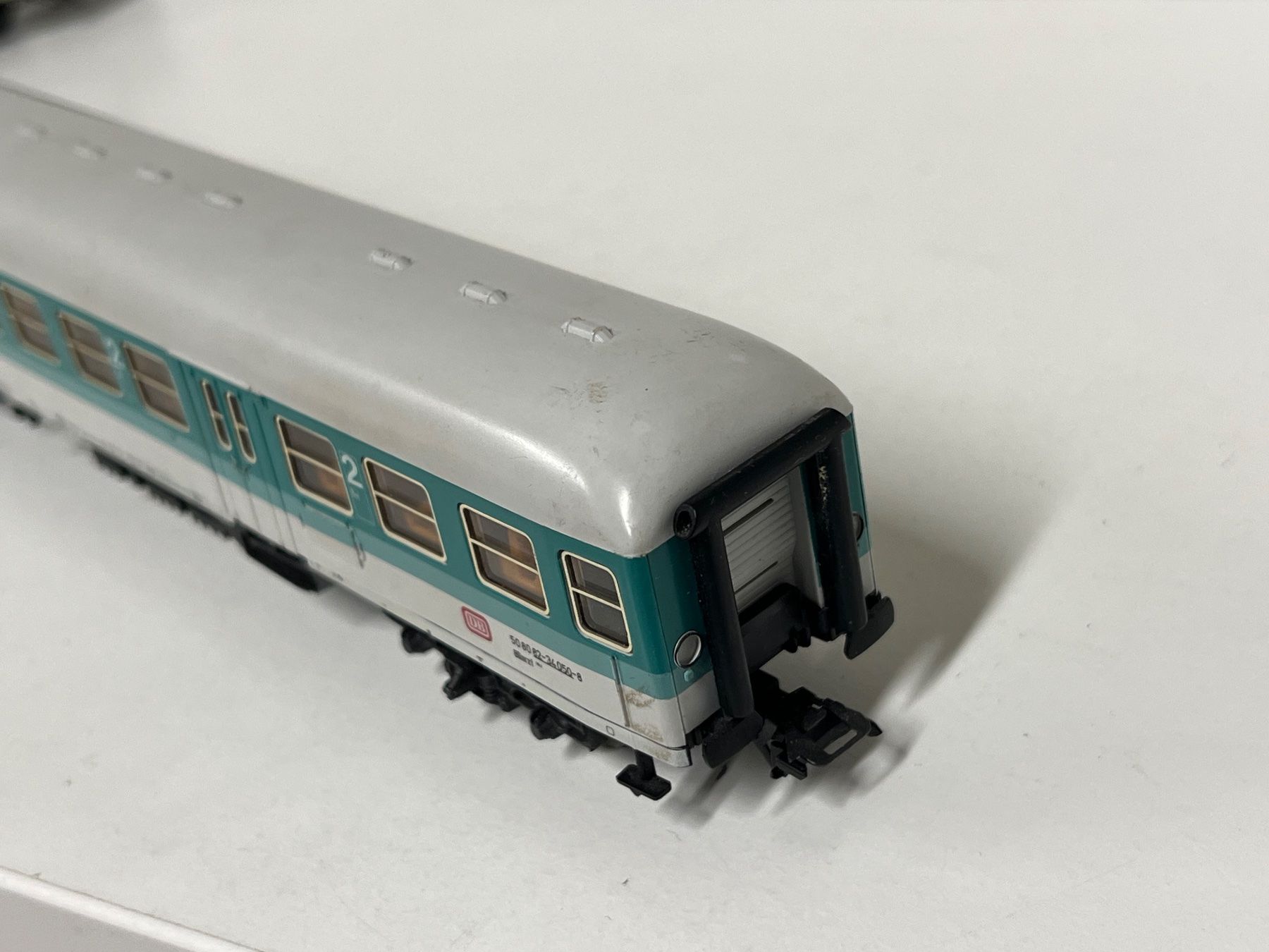 Märklin Modellini di ferrovie: Märklin Steuerwagen DB H0 AC – Difettoso da Geroldswil venduto da TopTrain54 3