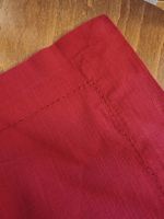 Grande nappe rouge rectangulaire coton. Neuve