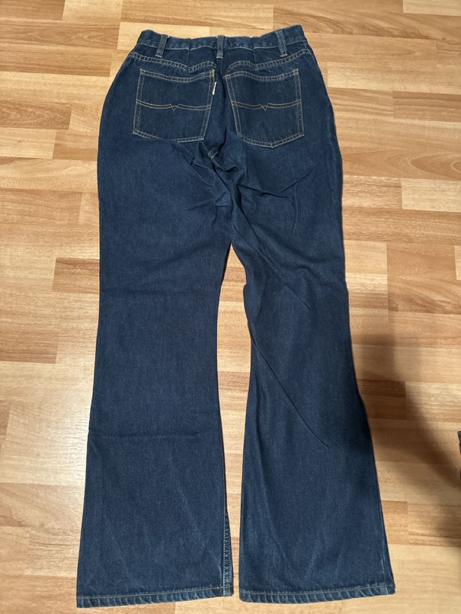 Jeans: Teddy's Jeans Gr. 42, Bootcut, Dunkelblau – Gebraucht aus Heiden von fam_797q 2