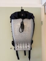 Sac à dos Boblbee léopard noir blanc très bon etat