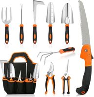 Gartenwerkzeug Set 10 tlg Gartengeräte Heavy Duty