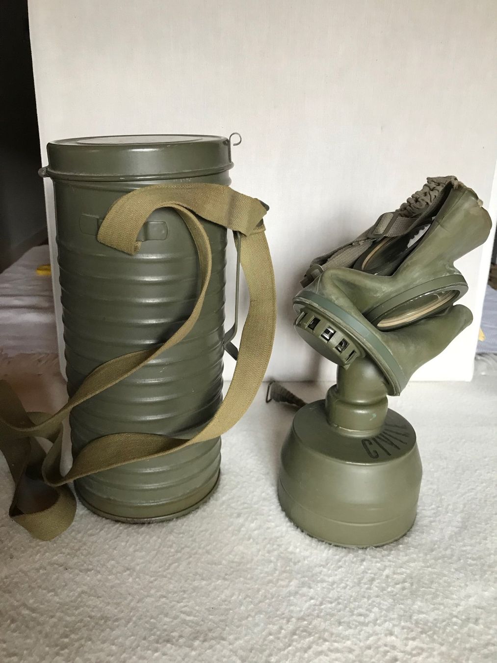 Maschere: Masque à gaz "civile" FEGA – Usato da Ste-Croix venduto da BuffetSC 2