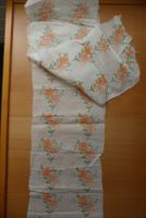 St. Galler Stickerei Blumen - 20 x 190 cm
