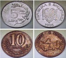Albanien 10 Münzen