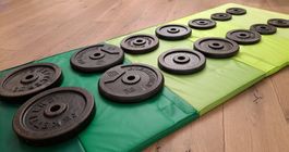 Gewichte zum Trainieren - 70 kg Total