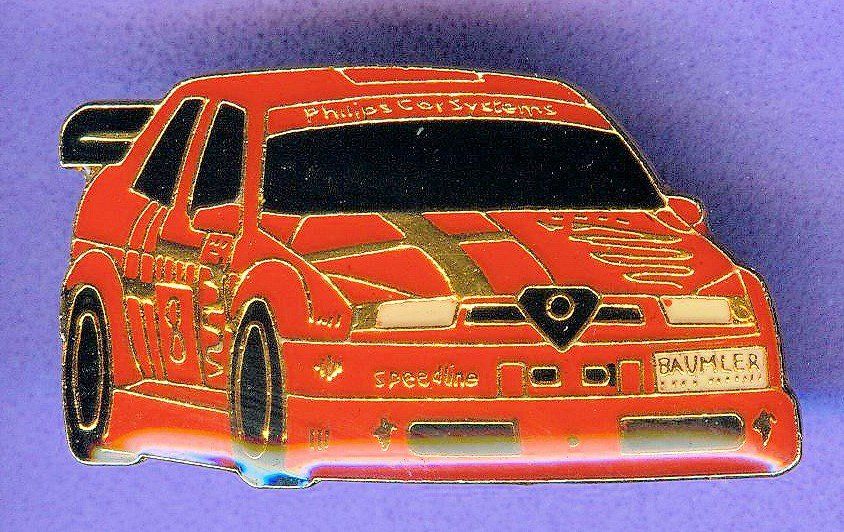 Alfa Romeo Placchette & Badge: Alfa Romeo 155 DTM – Usato da Winterthur venduto da Sammleroase
