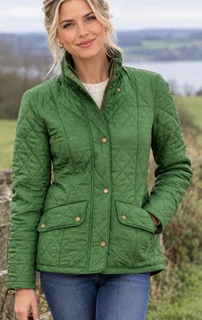 Barbour Herbst Steppjacke Damen, Flyweight Cavalry, Gr. 38