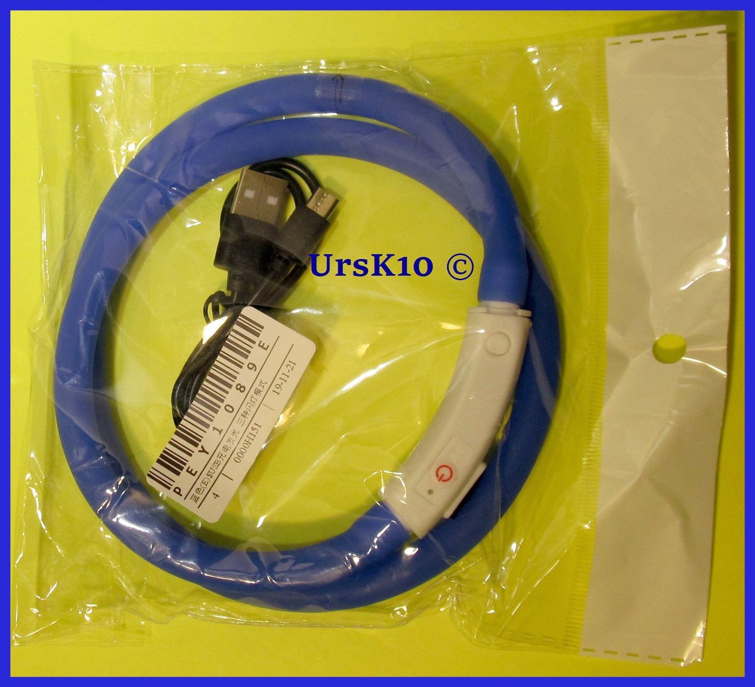 Guinzagli & Collari: LED Leuchthalsband USB aufladbar – Nuovo e nell'imballaggio originale da St. Margarethen TG venduto da ursk10 2
