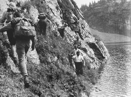 Foto E. Grubenmann, Appenzell, Überschwemmung Fählensee