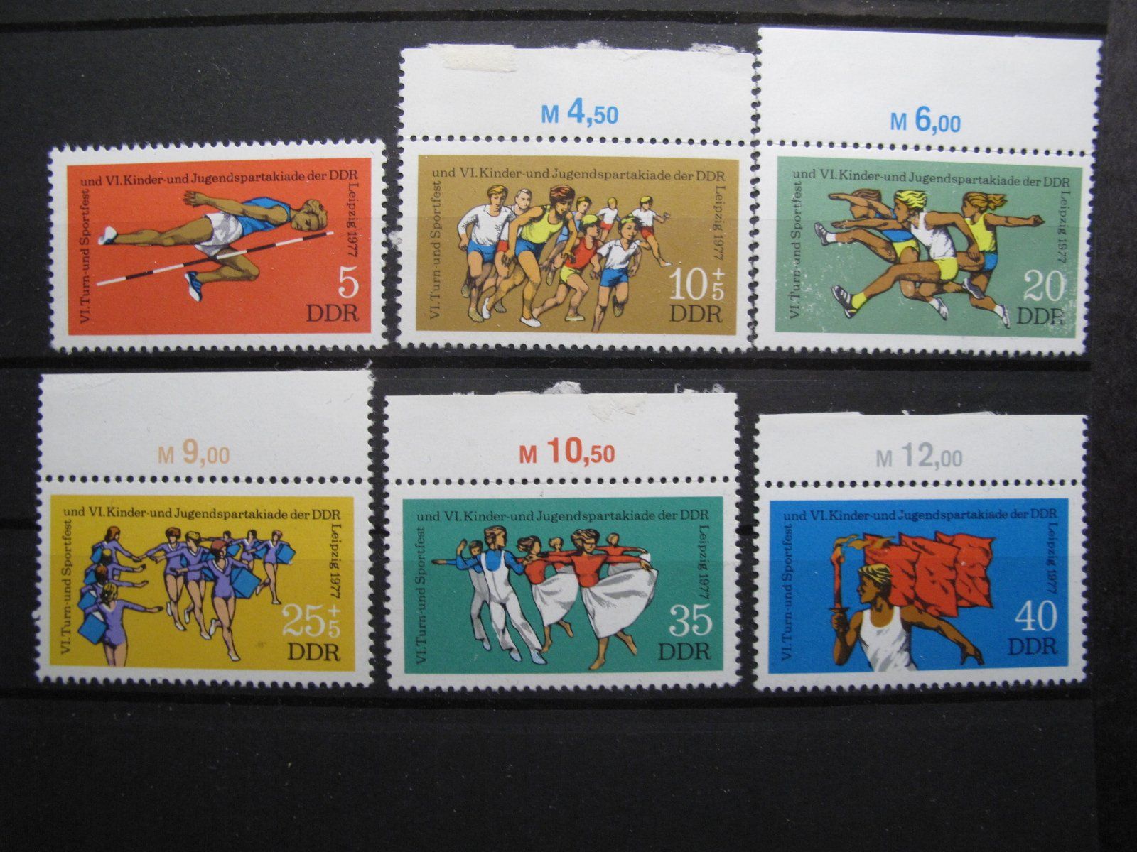 Tous les timbres: DDR 1977 Turn & Sportfest ** – D'occasion à Wil SG par fva01