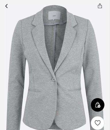 Grauer ICHI Blazer, Grösse S, Top Zustand für den Frühling!