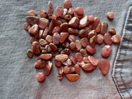 Rhodochrosite   Trommelsteine Sammlung    rundum poliert!!