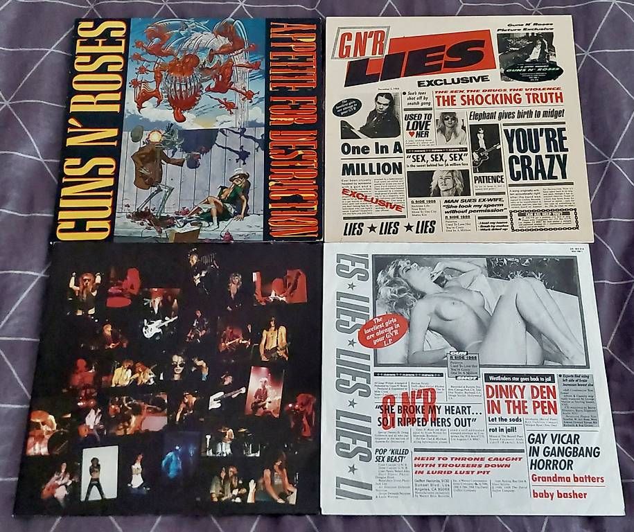 Dischi in vinile: Guns n Roses Vinyl Set – Usato da Gwatt (Thun) venduto da ARC_TERYX