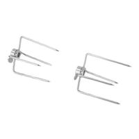 Grillspiess Drehspiess Motor BBQ Set Edelstahl Grillspiess