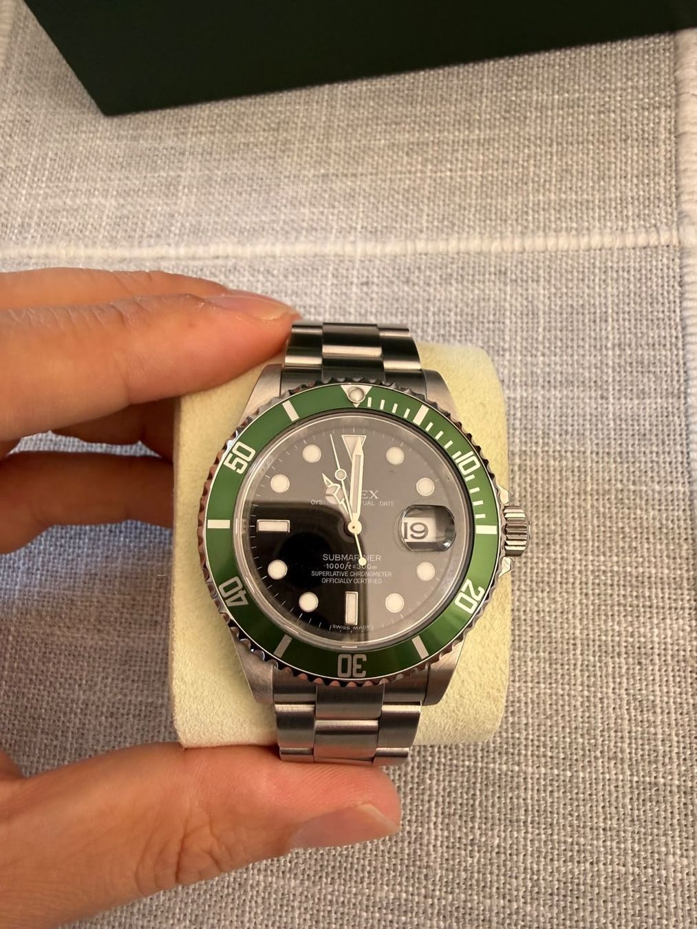 Rolex Orologi: Rolex Submariner Kermit 16610LV Mint Condition – Nuovo (secondo la descrizione) da Erlenbach ZH venduto da pol30 5