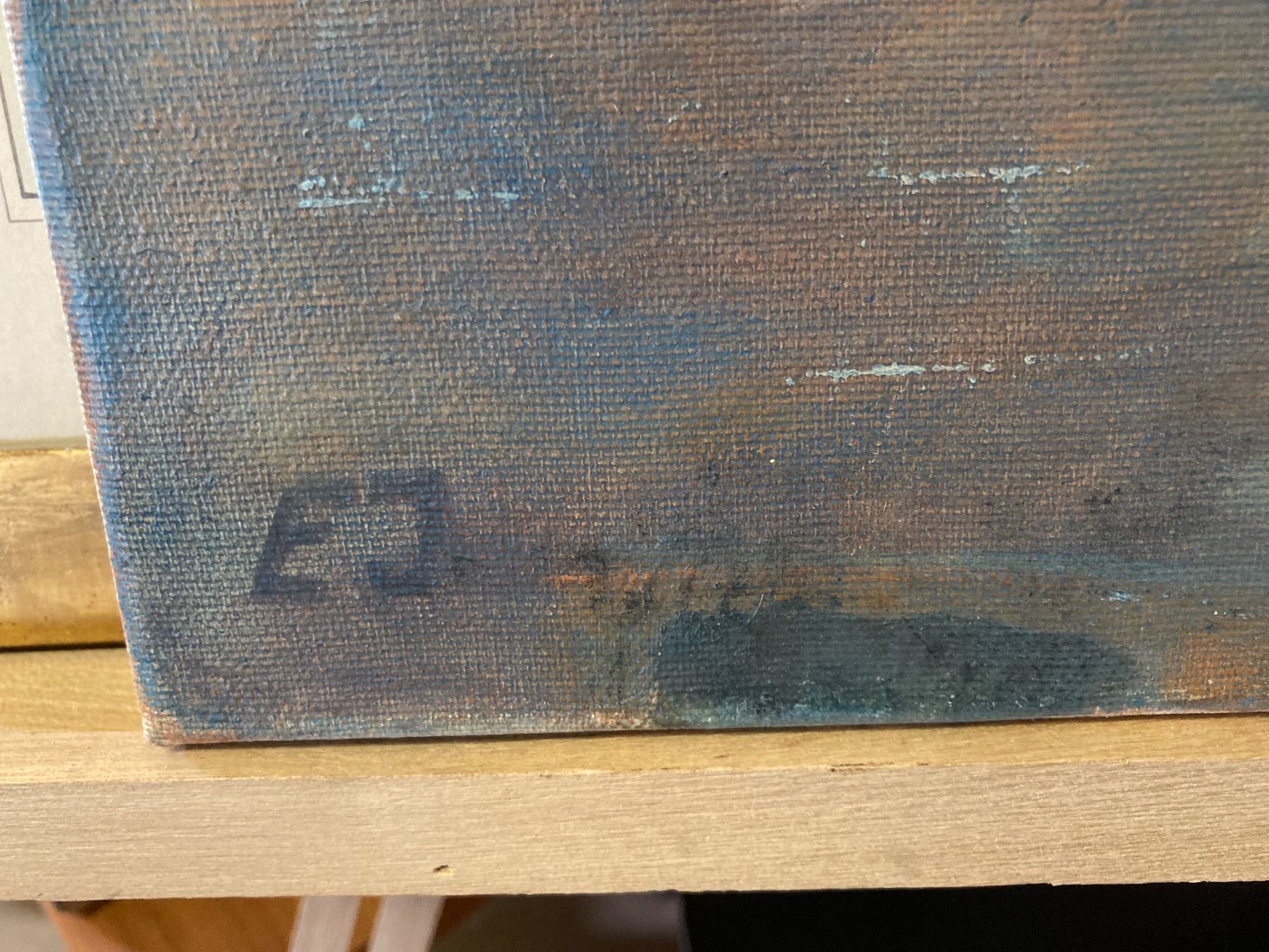 Tableaux: JEANDUPEUX Eric Oelgemälde Fischerboot monogrammiert – D'occasion à Bern par Jwpm66 3