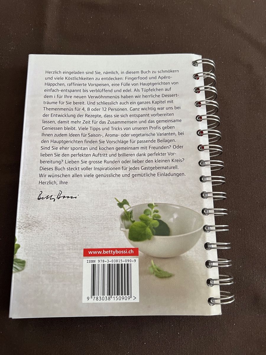 Libri: Herzlich Eingeladen ( Betty Bossi) – Nuovo (secondo la descrizione) da Oftringen venduto da Stukaof 1