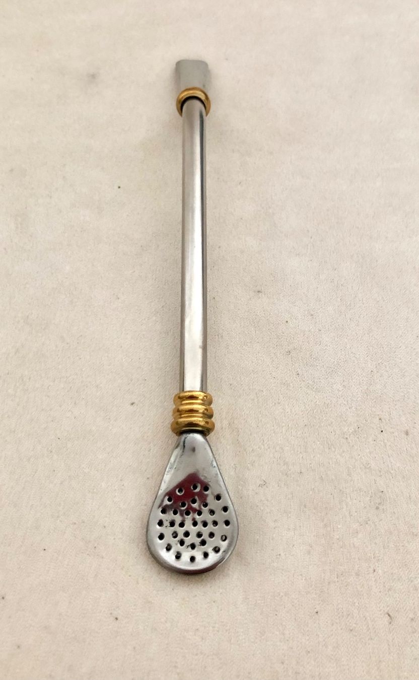 Set di posate: Bombilla aus Edelstahl, 19 cm, zerlegbar – Nuovo (secondo la descrizione) da Zuchwil venduto da Yerba_Mate_Schweiz