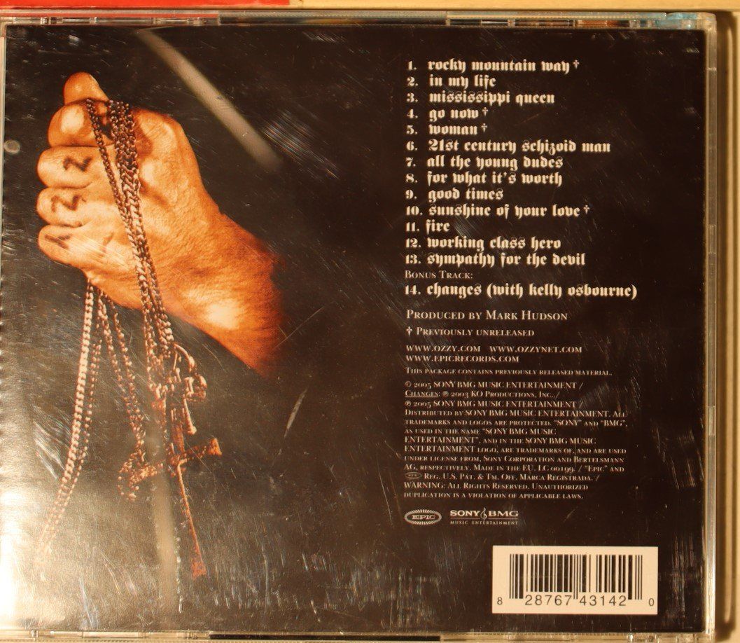 CD: Ozzy Osbourne – Under Cover – Usato da Luzern venduto da CONTENTI 4