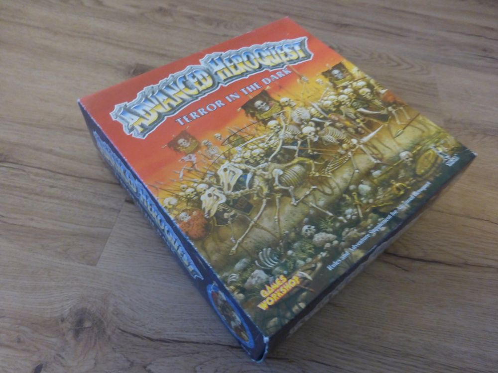 Heroquest Advanced Heroquest - Terror In The Dark - White Dwarf 1990 3 Boîtes Extras