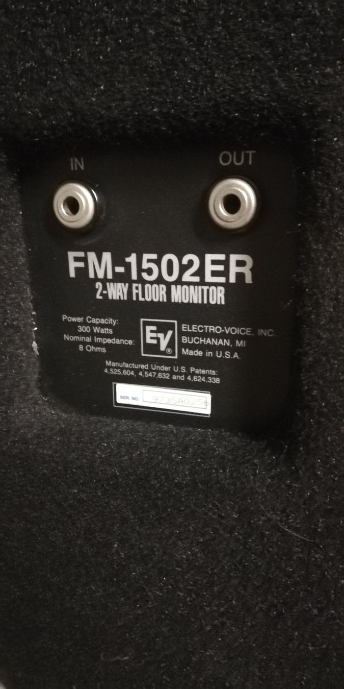 Electro-voice Lautsprecher: Electro-Voice FM-1502ER – Gebraucht aus Bern von Buybest24 6