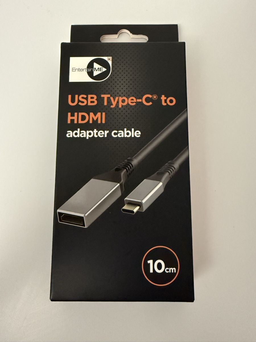 Adapter: Adapter cable USB-C to HDMI – Neu und originalverpackt aus Wallisellen von S_lb
