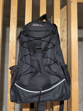 Rucksack ALADIN AG schwarz guter Zustand