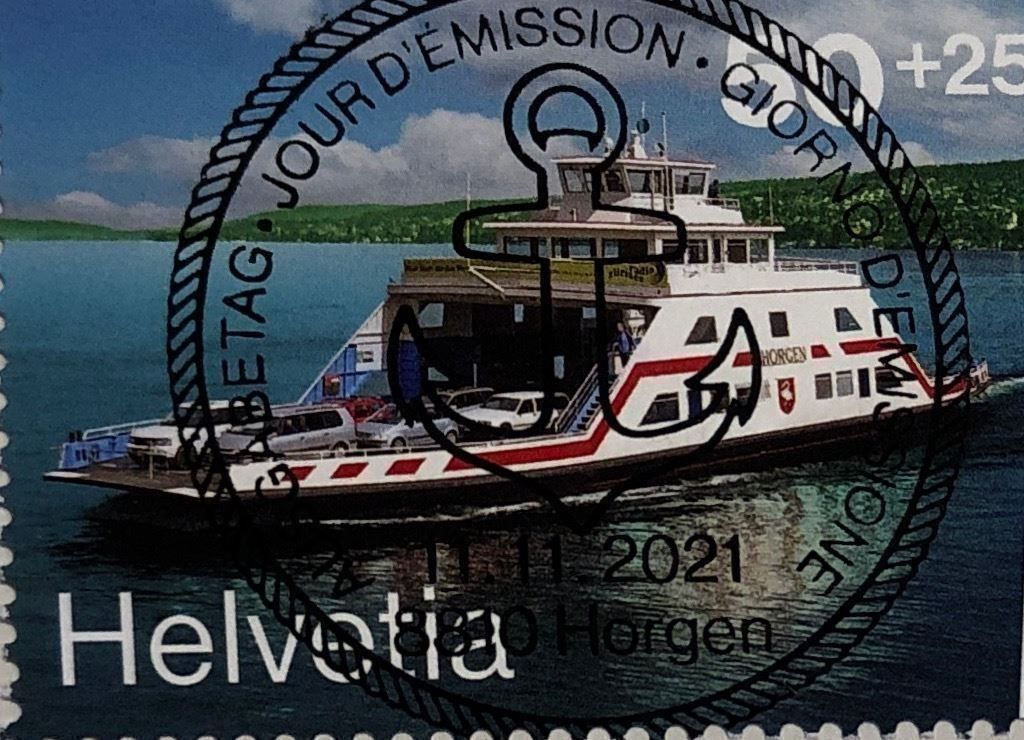 Alle Briefmarken: HORGEN Phila - Briefmarken mit VOLL-ET – Gebraucht aus Lufingen von Rac0 1