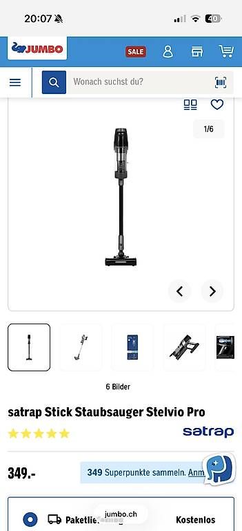 Aspirapolveri & Accessori: Setrap Stelvio Pro Stick Staubsauger – Usato da Zürich venduto da fle_rcl6