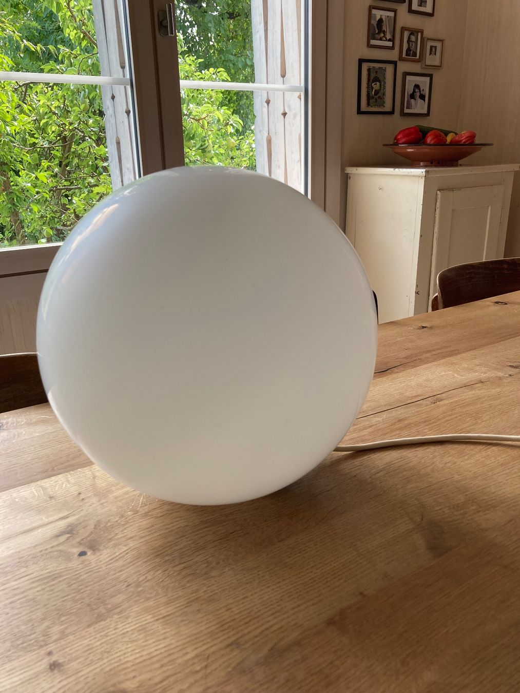Lampadari & plafoniere: Milchglas Pendelleuchte Glaskugellampe – Usato da Bauma venduto da mimiloti 2