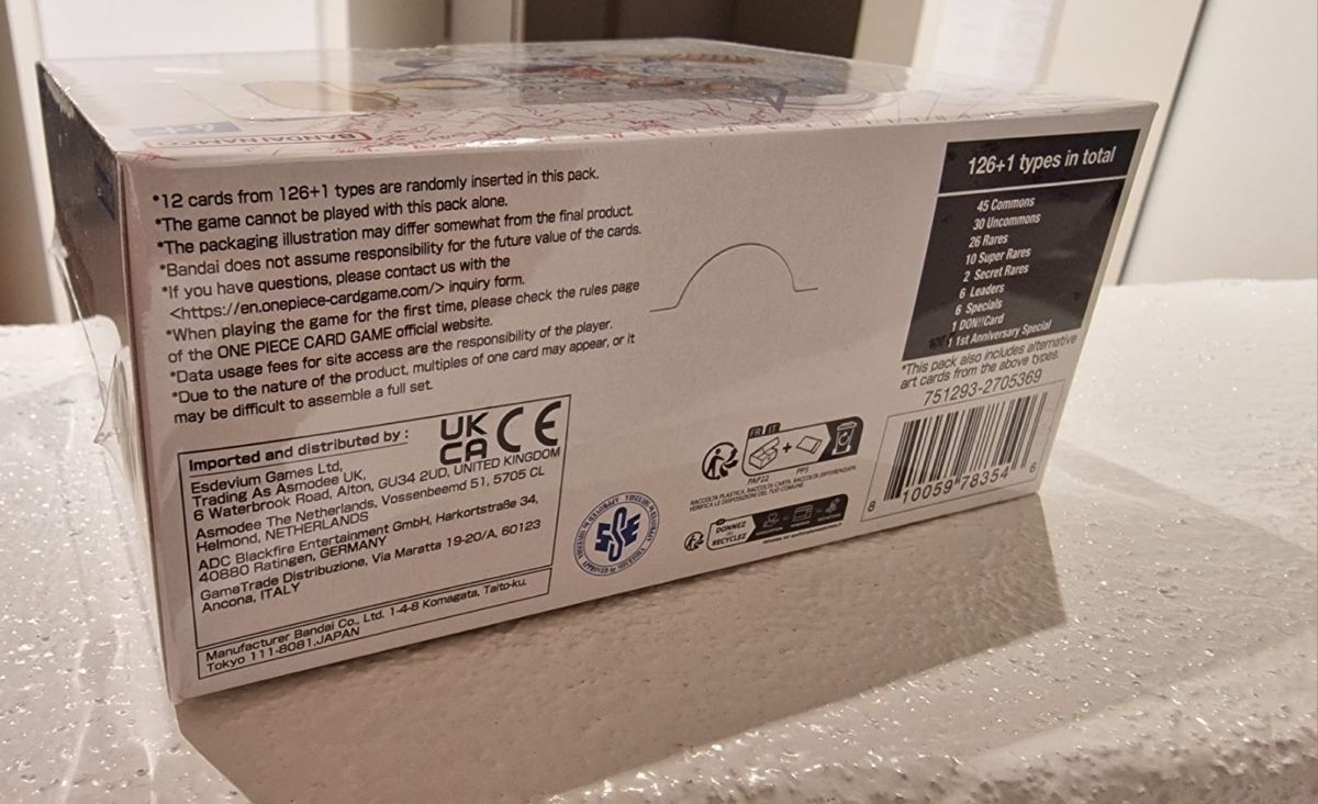 Bandai Cartes à collectionner: OP05 English booster box sealed – Neuf avec emballage d'origine à Wädenswil par Gmenswisscard 3