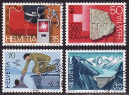 Satz SBK-Nr. 711-714 (Sonderpostmarken 1985) gestempelt