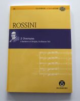 Musiknoten Rossini: 2 Ouverturen: Il Barbieri di Siviglia,