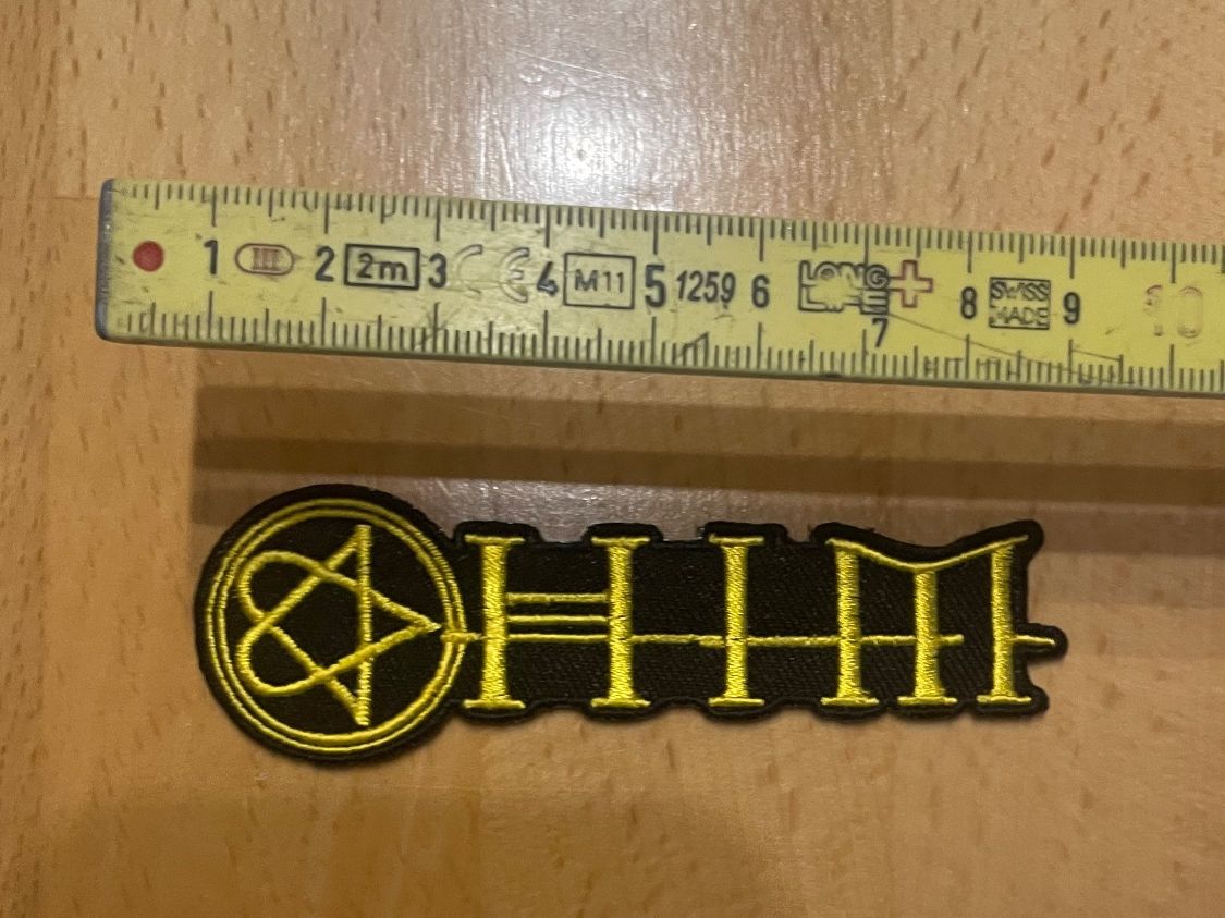 Toppe: HIM Patch Sticker Aufnäher Metal Rock Band 5 – Nuovo (secondo la descrizione) da Horn venduto da abutre72