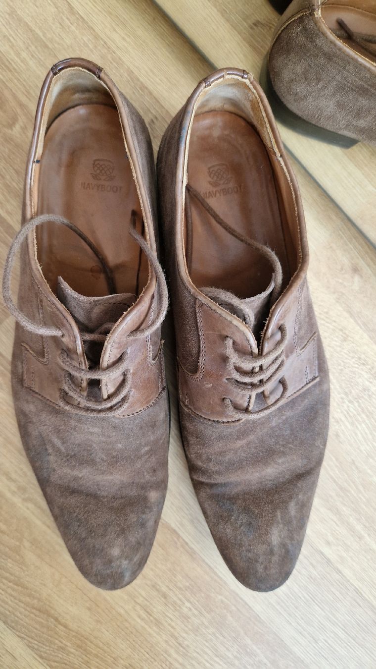 Navyboot Scarpe da uomo: Navyboot Lederschuhe braun Gr. 41 – Usato da Zürich venduto da and_bf88 1