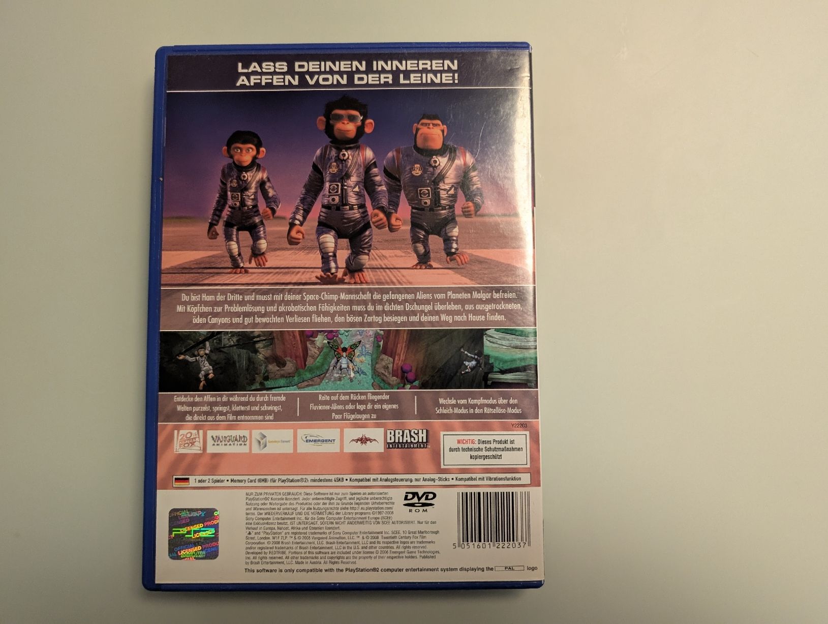 Sony Giochi: Space Chimps (PS2) – Usato da Winterthur venduto da sax8400 2