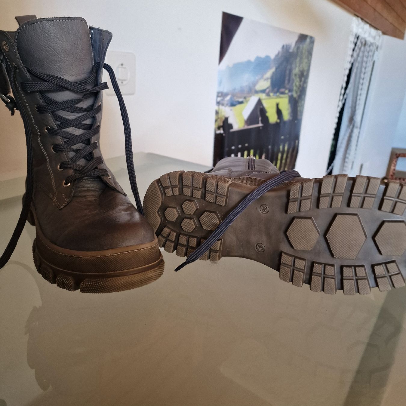 Scarpe da donna: Andrea Conti Lederstiefeletten Gr.38 – Usato da Necker venduto da Chroemli7 4