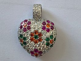 Herz Anhänger Silber 925