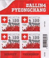 Viererbl. Winterolympiade PyeongChang**