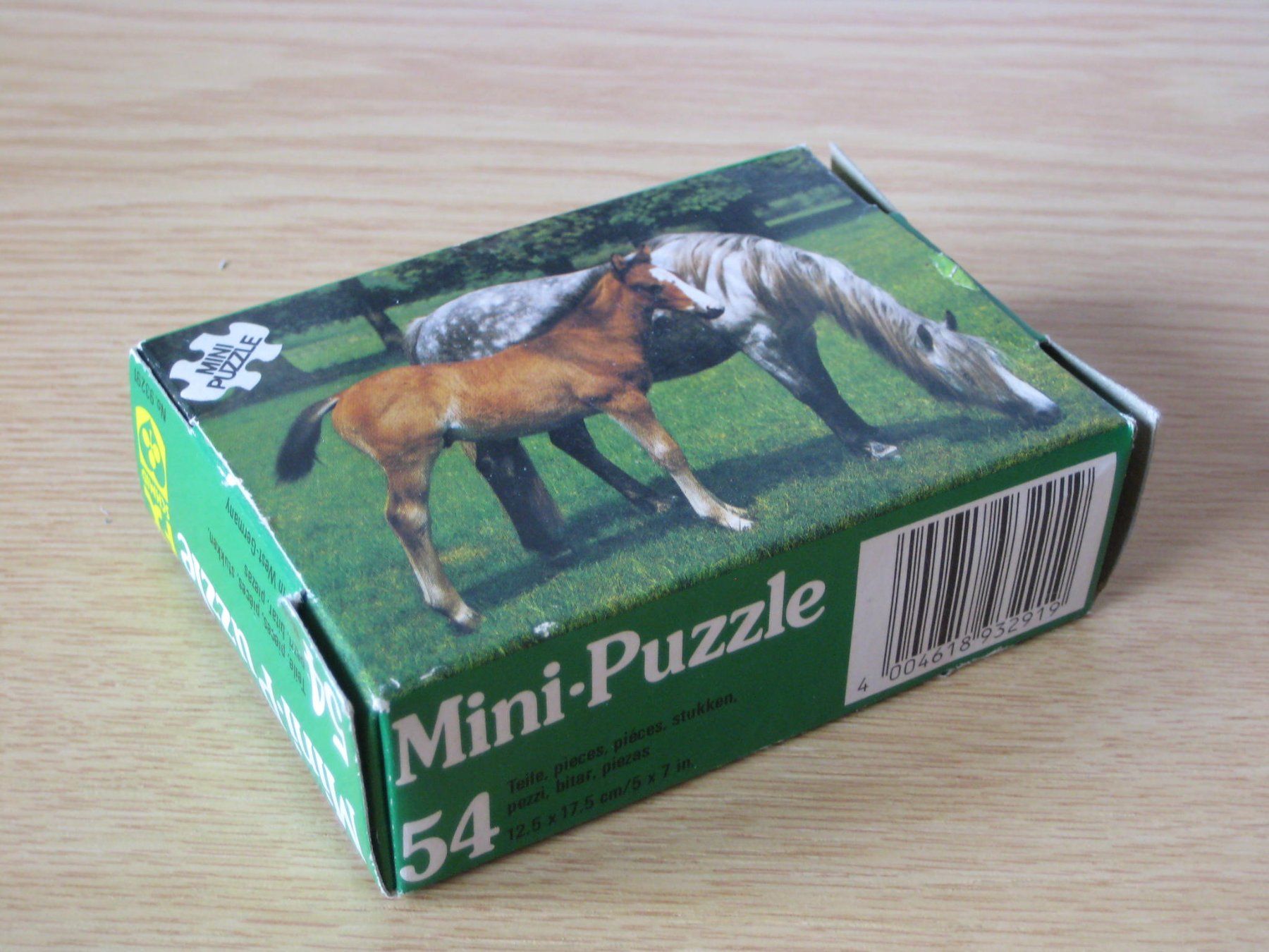 Puzzle: Mini - Puzzle 54 Teile, Pferd mit Fohlen – Usato da Greifensee venduto da Janali01 1