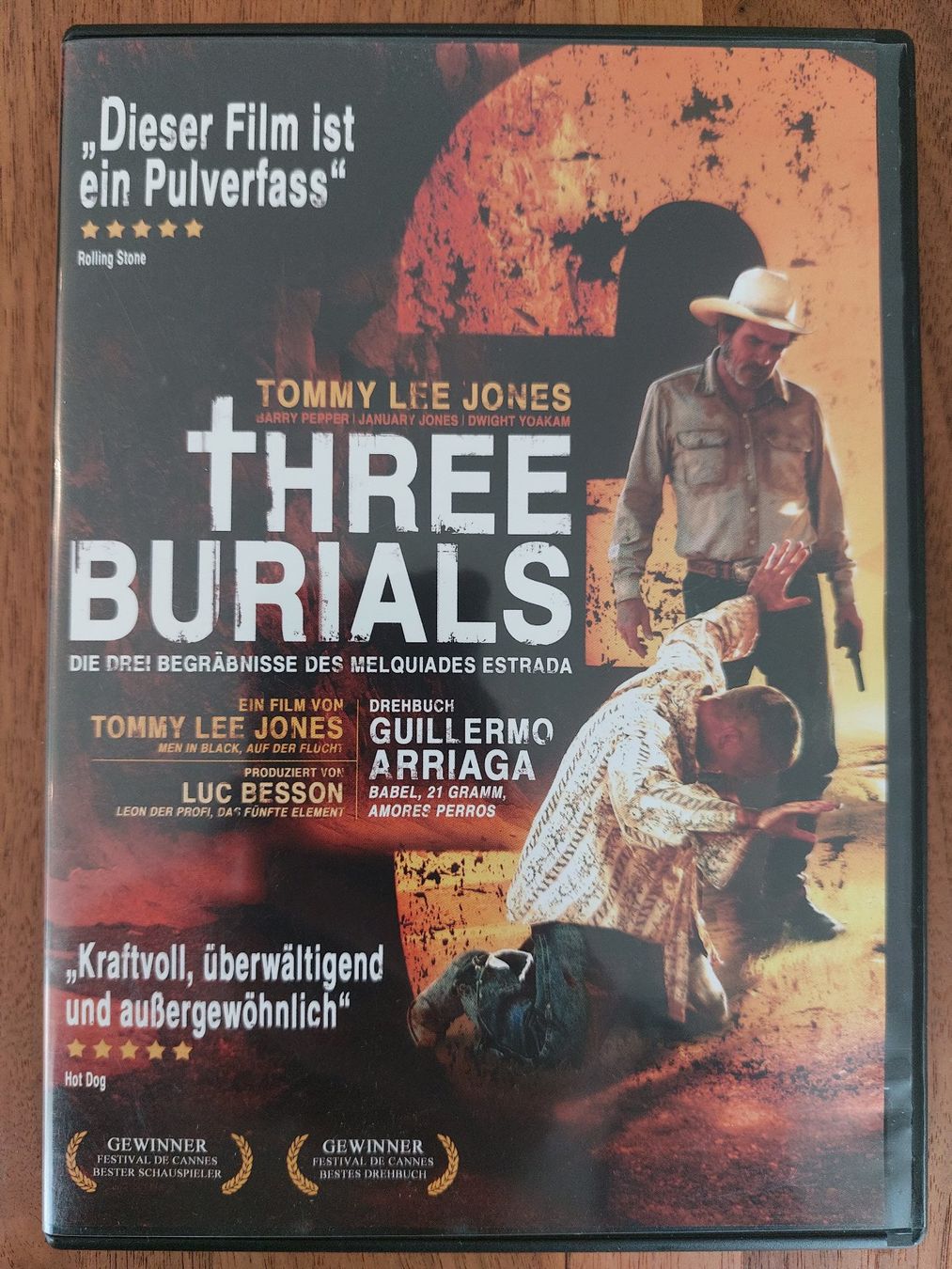 Tutti i DVDs: DVD - Three Burials von und mit Tommy Lee Jones – Usato da Rheinfelden venduto da FilmAuktion