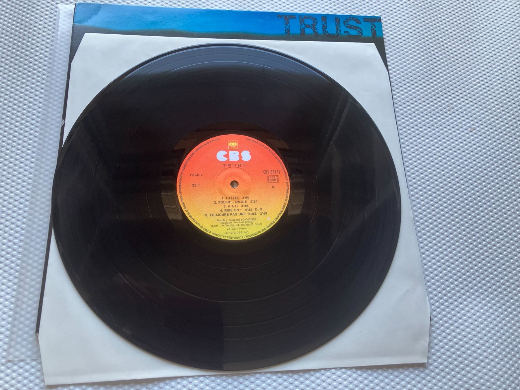 Dischi in vinile: Trust – Usato da Aarwangen venduto da Jukebox3 6