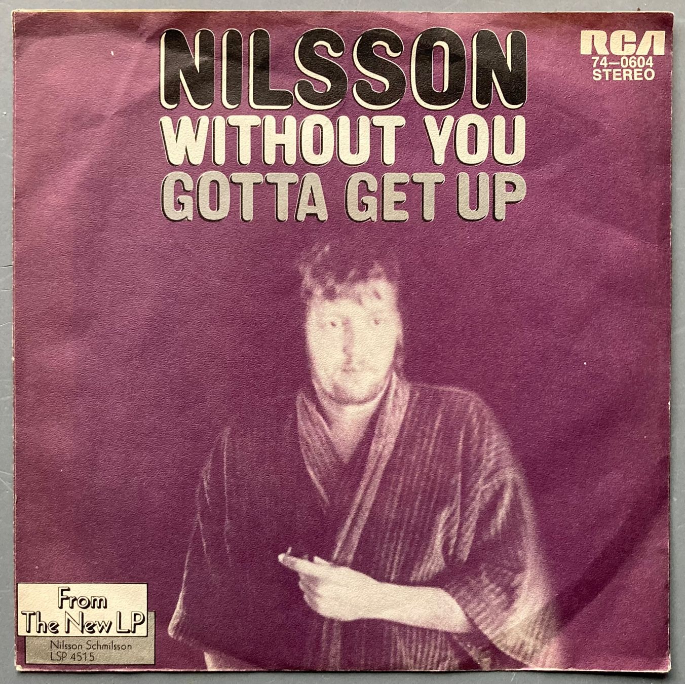 Schallplatten: NILSSON - WITHOUT YOU – Gebraucht aus Poliez-Pittet von Newtown-Records 1