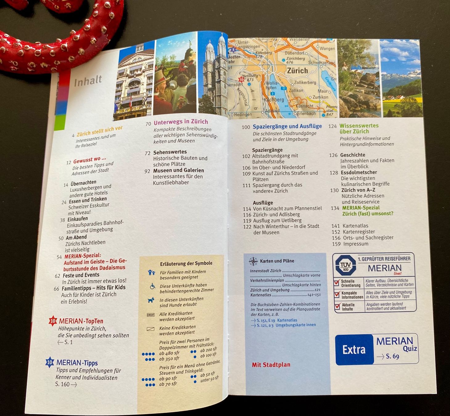 Libri: ZÜRICH / REISEFÜHRER / VON MERIAN – Usato da Nussbaumen AG venduto da schuba2000 2