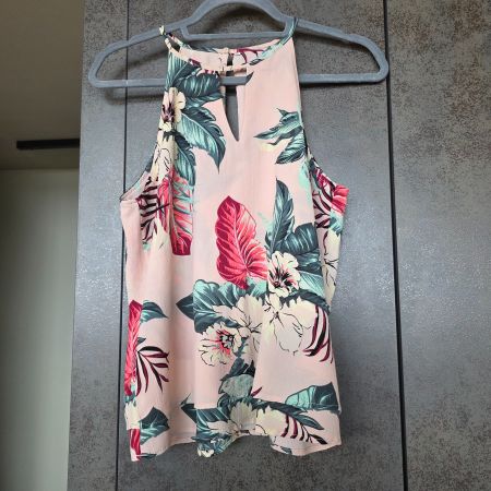 🐸 TROPICAL TOP S/M LUFTIG LEICHT