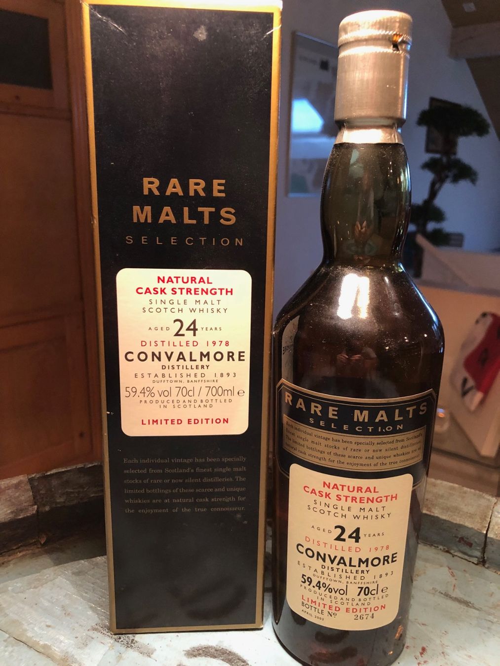 Spirituosen: Convalmore Rare Malts 1978 – Neu und originalverpackt aus Aarwangen von concorde58