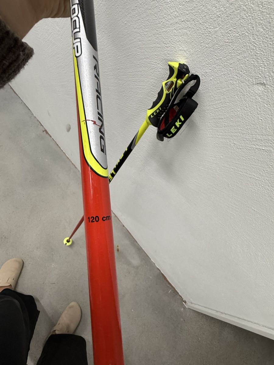Leki Bastoncini da sci: Leki Skistöcke 120cm – Usato da Erschwil venduto da norge99 2