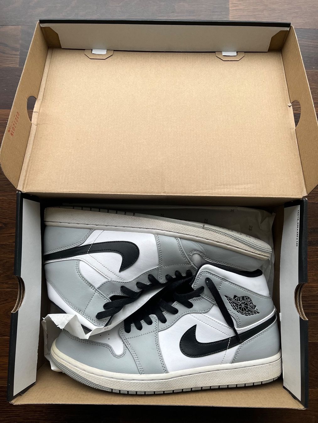 Jordan Scarpe da uomo: JORDAN 1 Mid Light Smoke Grey – Usato da Unterengstringen venduto da marcel_zh 4